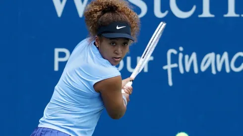 Naomi Osaka during the Western & Southern Open 2021 (Getty).
