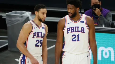 Ben Simmons & Joel Embiid
