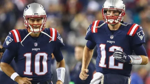 Jimmy Garoppolo & Tom Brady
