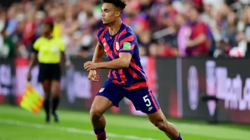 Antonee Robinson of the United States