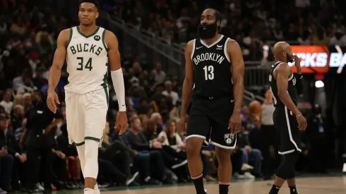 Giannis Antetokounmpo & James Harden
