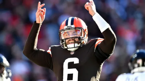 Quarterback Baker Mayfield of Cleveland Browns