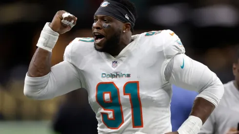 Emmanuel Ogbah of the Miami Dolphins.
