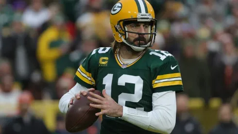 Aaron Rodgers of Green Bay Packers.
