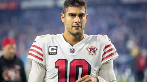 Quarterback Jimmy Garoppolo of 49ers
