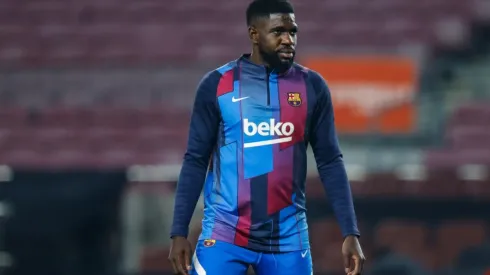 Samuel Umtiti signed a new deal with Barcelona that runs until 2026.
