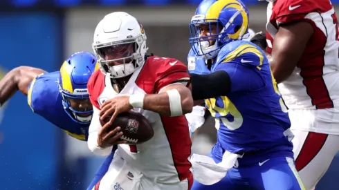 Quarterback Kyler Murray of Cardinals at the game vs Rams
