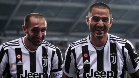 Giorgio Chiellini (left) and Leonardo Bonucci.