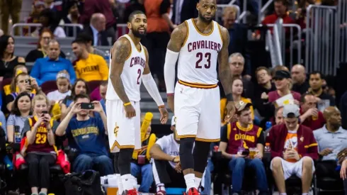 Kyrie Irving & LeBron James
