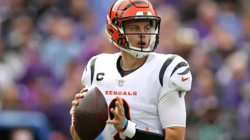 Joe Burrow at the regular season in 2021