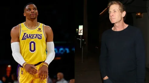 Russell Westbrook (left) & Skip Bayless
