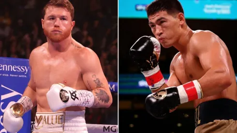 Canelo Alvarez will clash with Dmitry Bivol on May 7
