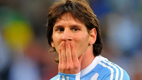 Lionel Messi of Argentina