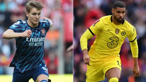 Martin Ødegaard and Ruben Loftus-Cheek
