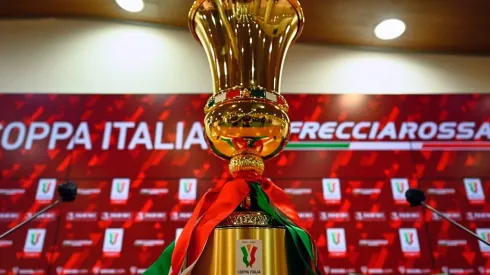 The Coppa Italia Trophy
