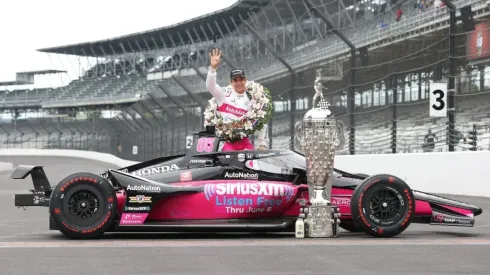 Helio Castroneves, last winner of the Indy 500
