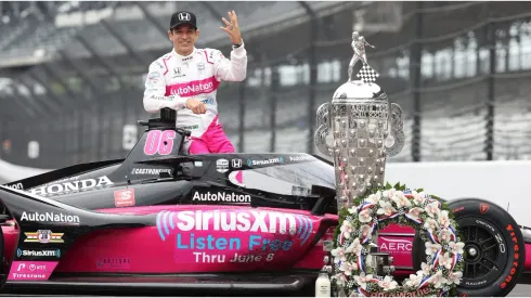 Helio Castroneves, last winner of the Indy 500
