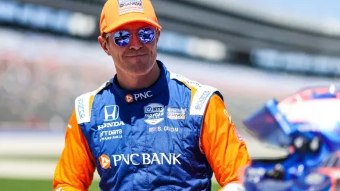 Scott Dixon, the poleman in the Indy 500