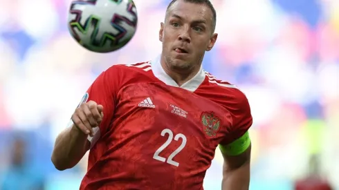 Artem Dzyuba of Russia