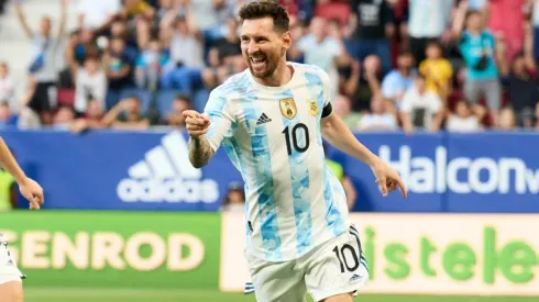 Lionel Messi of Argentina