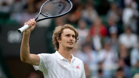 Alexander Zverev during The Championships – Wimbledon 2021 at All England Club
