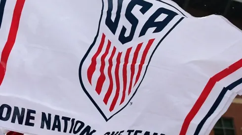 USMNT flag for the 2022 World Cup Qualifying game
