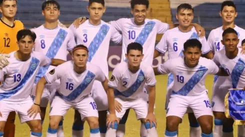 The Guatemala U20 team
