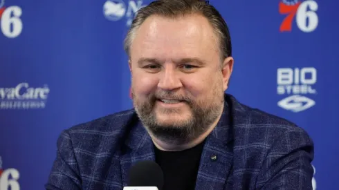 Sixers' president of basketball operations Daryl Morey.
