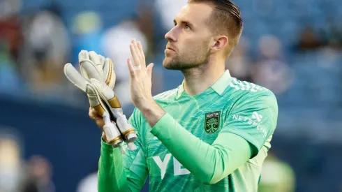 Goalkeeper Brad Stuver of Austin FC