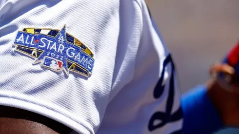 The MLB All-Star game logo
