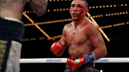 Teofimo Lopez during his fight against George Kambosos
