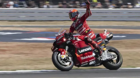 Francesco Bagnaia, winner of the British Grand Prix
