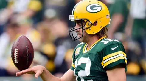 Quarterback Rodgers of Packers