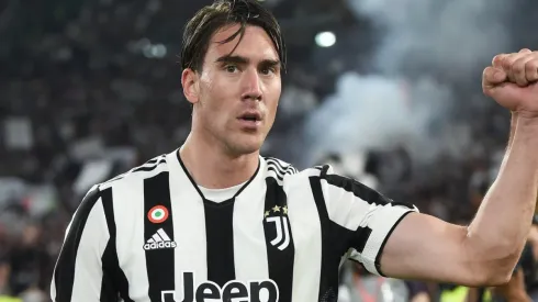 Dusan Vlahovic of Juventus.