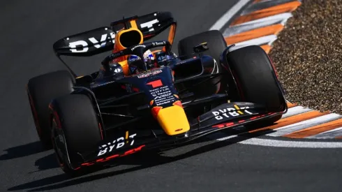 Max Verstappen, poleman in the Dutch Gran Prix