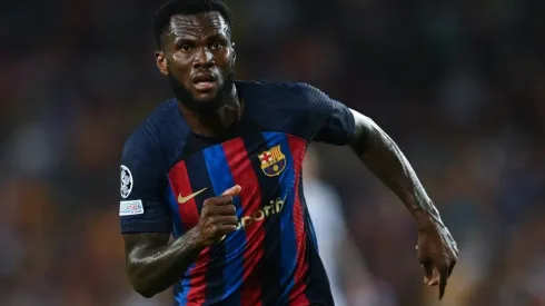 Franck Kessie of FC Barcelona