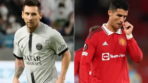 Lionel Messi (left) and Cristiano Ronaldo.