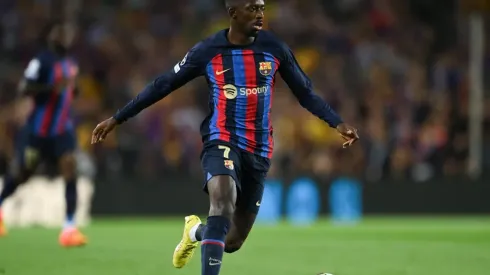 Ousmane Dembele of Barcelona