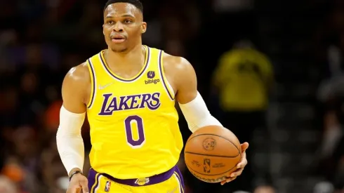 Russell Westbrook of the Los Angeles Lakers