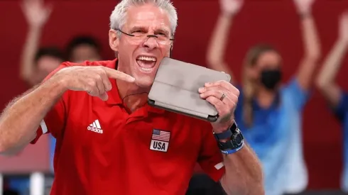 Head Coach Karch Kiraly of Team United States
