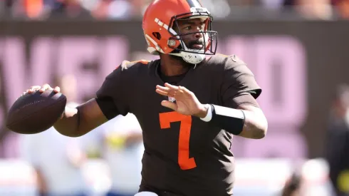 Jacoby Brissett of the Cleveland Browns