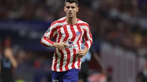 Alvaro Morata of Atletico de Madrid