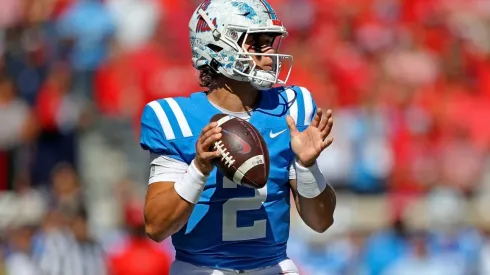 Jaxson Dart of Ole Miss