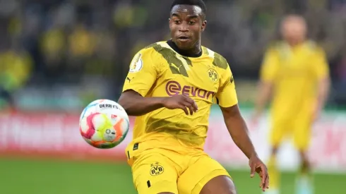Youssoufa Moukoko of Borussia Dortmund