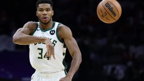 Giannis Antetokounmpo of the Milwaukee Bucks