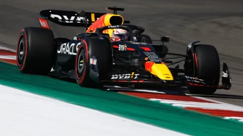 Max Verstappen during final practice of the F1 Grand Prix of USA