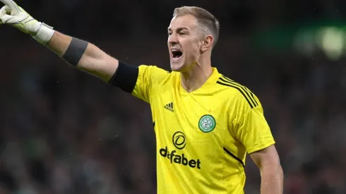 Celtic goalkeeper Joe Hart
