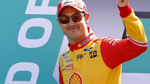 Joey Logano, first finalist
