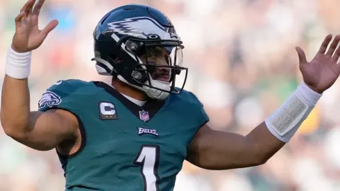 Jalen Hurts of the Philadelphia Eagles