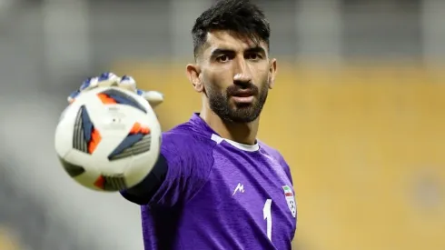 Iran national team goalkeeper Alireza Beiranvand.
